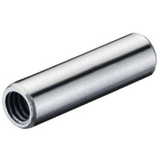Sleeve for Ø 5 mm Holes with M4 Internal Thread Press fitting Length 18 mm galvanized