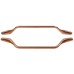 Pull Handle Zinc Alloy Fixing Centres 96-320 mm Osaka Antique copper finish fixing centres 96 mm