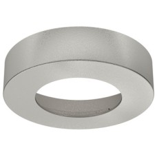 Bezel for Surface Mounting Loox LED 2025/2026 Round Silver coloured
