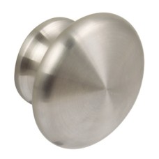 Knob Stainless Steel Ø 32-60 mm Metropolis Satin Ø 32 mm
