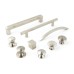 Backplate Stainless Steel Ø 38 mm Metropolis Satin finish