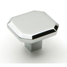 Knob Zinc Alloy Height 23 mm Width 34 mm Corbusier Polished chrome