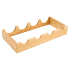 Wine Rack Clear Lacquered European Oak Clear lacquered finish