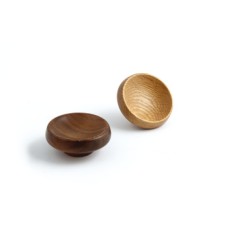 Knob Wood Unfinished/Lacquered Ø 42-67 mm Cadogan Oak lacquered Ø 42 mm