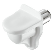 Shelf Support Plug in for Wooden and Glass Shelves and for Ø 5 mm Holes With steel pin Brown