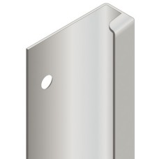 Profile Handle for Vertical Fixing between Cabinet and Oven Gola System D Bronze anodised length 580 mm