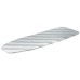 Replacement Cover for Ironing Board Ironfix Dimensions 1005 x 350 x 2 mm White and grey striped cotton cover