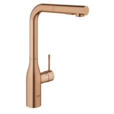 Tap Single Lever Monobloc Mixer Pull Out Spray Grohe Essence Brushed warm sunset Grohe model 30 270 DL0