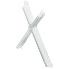 Shelf Retainer Plug-in for Ø 5 mm Hole and Various Shelf Thicknesses For 32 mm series drilled holes White