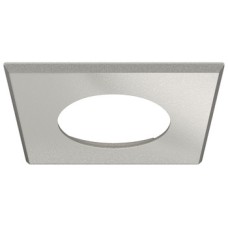 Bezel for Recess Mounting Loox LED 2025/2026 Square Silver coloured