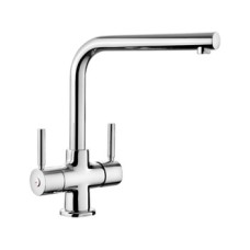 Mixer Tap Dual Lever Rangemaster Aquadisc 5 TAD5CM/ - Chrome