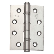 Butt Hinge Ball Bearing 102 x 76 mm Stainless Steel ANSI hole pattern Satin
