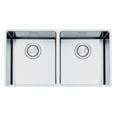Sink Double Bowl Smeg Mira VSTR3434-2 Stainless steel sink under mount