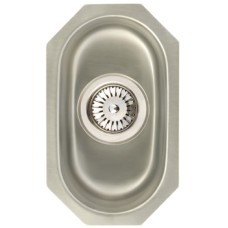 Sink Stainless Steel Single Bowl Häfele Calder Undermount Bowl size 165 x 300 mm depth 125 mm
