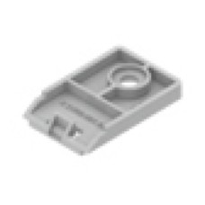 Front-Bottom Connector for Vionaro Drawer System Grey