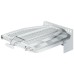 Ironing Board Wall Mounting Ironfix Rotates continuously through 180° Cover colour: Aluminium