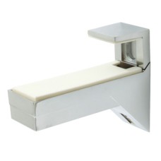 Shelf Support Wall Fixing for Glass and Wooden Shelves Kalabrone Maxi Polished chrome