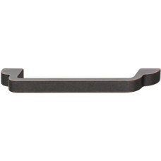 D Pull Handle Zinc Alloy Fixing Centres 128 mm Theodore Height 30 mm Oil rubbed bronze finish