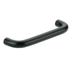 D Pull Handle Steel Ø 10 mm Fixing Centres 96 mm Matt black