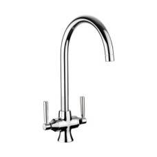 Tap Dual Lever Rangemaster Cruciform Spa Filter TSA5BF/ - Brushed