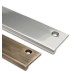 Edge Pull Handle Solid Brass 38 x 3 mm Length 50-200 mm For 18 mm thick profiles Length 200 mm imitation bronze metal antique finish