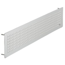 Ventilation Grille with Round Holes Straight-edged Ventilation area 90 cm2 length 500 mm cut out dims. 485 x 85 mm