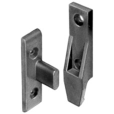 Partition Fasteners Set Surface Mounted Keku EH for screw fixing Comprises 1x 262.49.356 + 1x 262.49.365