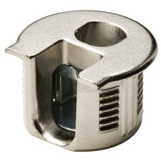 Connector Housing Zinc Alloy Rafix-20 With tightening element For wood thickness from 19 mm dim. A 9.5 mm drilling depth X 14.2+0.2 mm unfinished