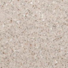 Worktop with Integrated Stainless Steel Sink Solid Surface Latte Maia<sup>®</sup> 1800 x 600 x 42 mm with 1 bowl sink