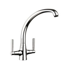 Mixer Tap Dual Lever Rangemaster Aquavibe TVB1BF/ - Brushed