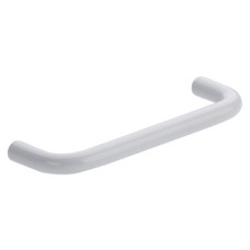 D Pull Handle Steel Fixing Centres 128 mm White