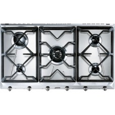 Hob Gas 890 mm Smeg Cucina SRV596GH5 -  Stainless steel