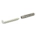 Concealed Bracket with Embedded Bracket and Screw Hook Set Black