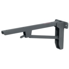 Folding Bracket Heavy Duty Load Bearing Capacity 500 kg per pair Hebgo Steel Dimensions (AxBxC): 480 x 115 x 180 mm grey primed