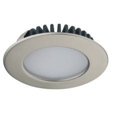 LED Downlight 12 V Ø 65 mm Rated IP44 Loox LED 2020 Luminous flux: 150 lm Matt nickel cool white 4000 K