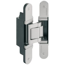 3D Hinge 180° Aluminium Zinc Diecast and Steel Tectus TE 541 3D FVZ 3-way continuous adjustment Stainless steel effect
