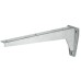 Fixed Bracket for Tables and Bench Seats Load Bearing Capacity 150 kg per pair Hegbo Dimensions (AxBxC): 240 x 46 x 80 mm grey primed