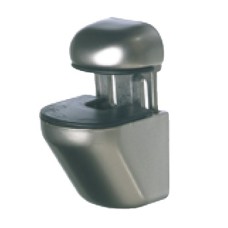 Shelf Support Clamp Design 43 mm Screw Fixing for Glass or Wooden Shelves Brushed nickel