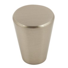 Knob Steel Ø 24 mm Binx Stainless steel effect