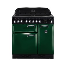 Range Cooker Electric Induction 900 mm Rangemaster Elan Deluxe 90 ELA90EICR/ - Cream Chrome Trim