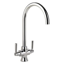 Mixer Tap Dual Lever Rangemaster Cruciform TCF2BF/ - Brushed