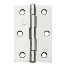 Butt Hinge 75 x 49 mm Steel Zinc plated