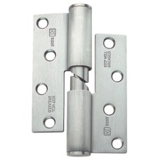 Butt Hinge Rising Grade 304 Stainless Steel Length x width: 100 x 77 mm anti-clockwise closing direction satin