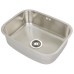 Sink Stainless Steel Single Bowl Häfele Calder Undermount Overall size 473 x 385 mm bowl size 446 x 358 mm depth 180 mm
