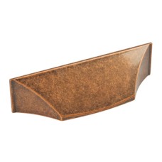 Cup Pull Handle Zinc Alloy Fixing Centres 96 mm Augusta Antique copper