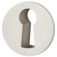 Escutcheon Zinc Alloy Round Ø 22 mm for recess mounting Matt nickel-plated