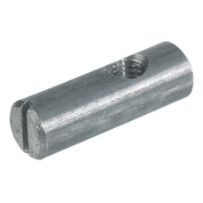 Cross Dowel with M6 Off-Centre Thread Eccentric Distance X 20 mm length 30 mm