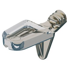 Shelf Support Plug in for Glass Shelves For Ø 5 mm Holes Nickel plated