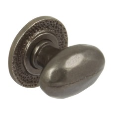 Knob Cast Iron 34.5 x 37 mm Syon Antique pewter