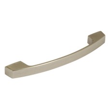Bow Handle Aluminium Fixing Centres 128-160 mm Florence Brushed nickel fixing centres 128 mm